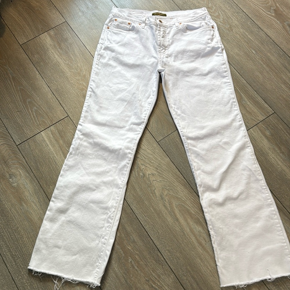 David Kahn jeans size 12 white
